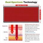 Full-Body Infrared Red Light Therapy Mat – 660nm + 850nm Near Infrared